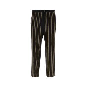 Dries Van Noten Men Black Viscose Blend Pant
